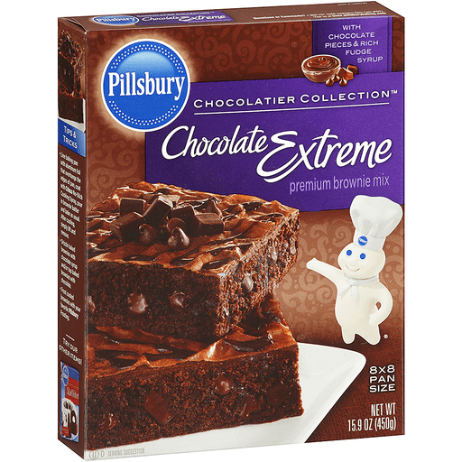 slide 2 of 3, Pillsbury Chocolatier Collection Fudge Supreme Brownie Mix, Chocolate Extreme, 15.9 oz