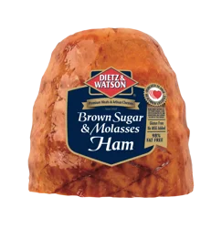 Dietz & Watson Sliced Brown Sugar & Molasses Ham, 1 lb