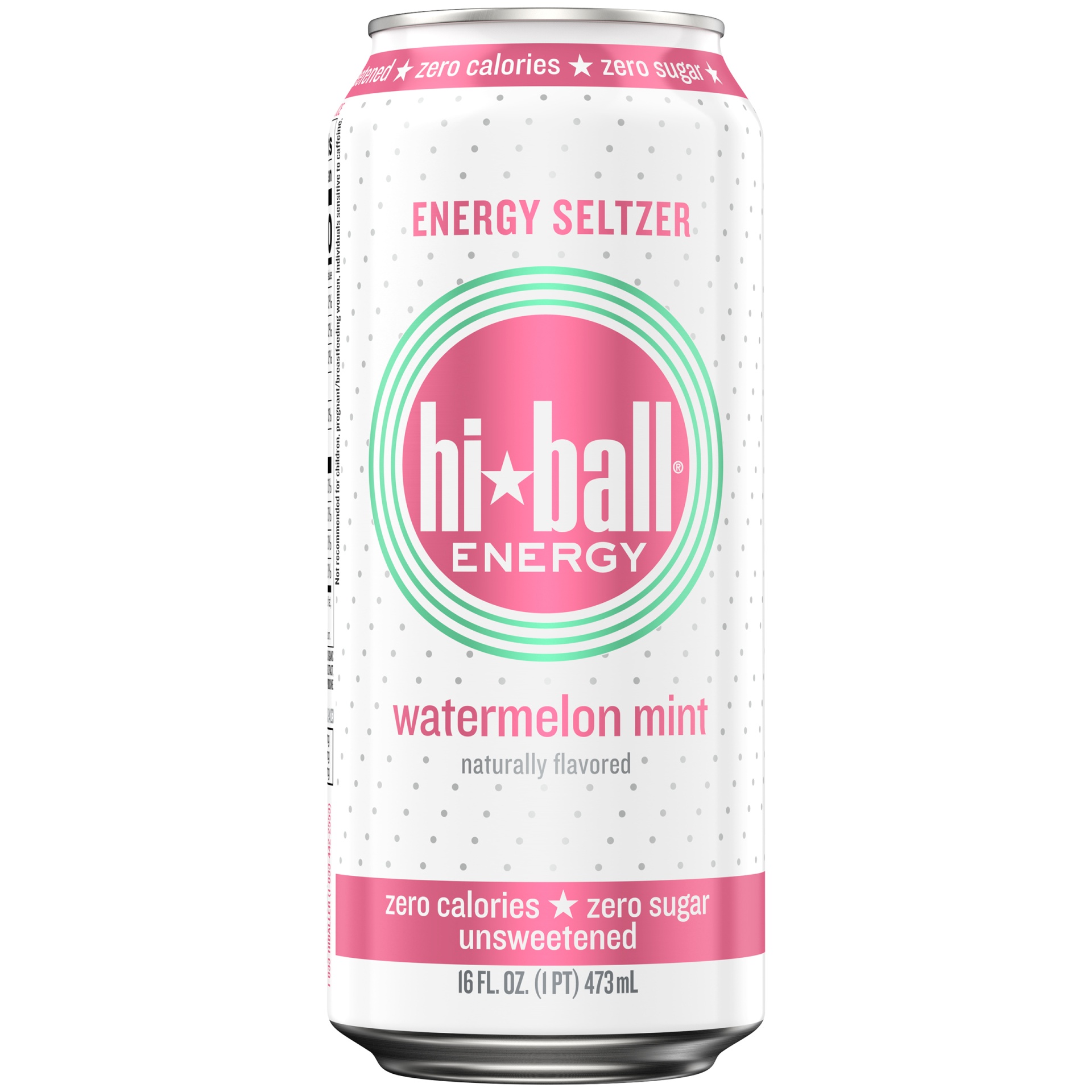 slide 1 of 1, Hiball Energy Watermelon Mint Sparkling Energy Water, 16 oz