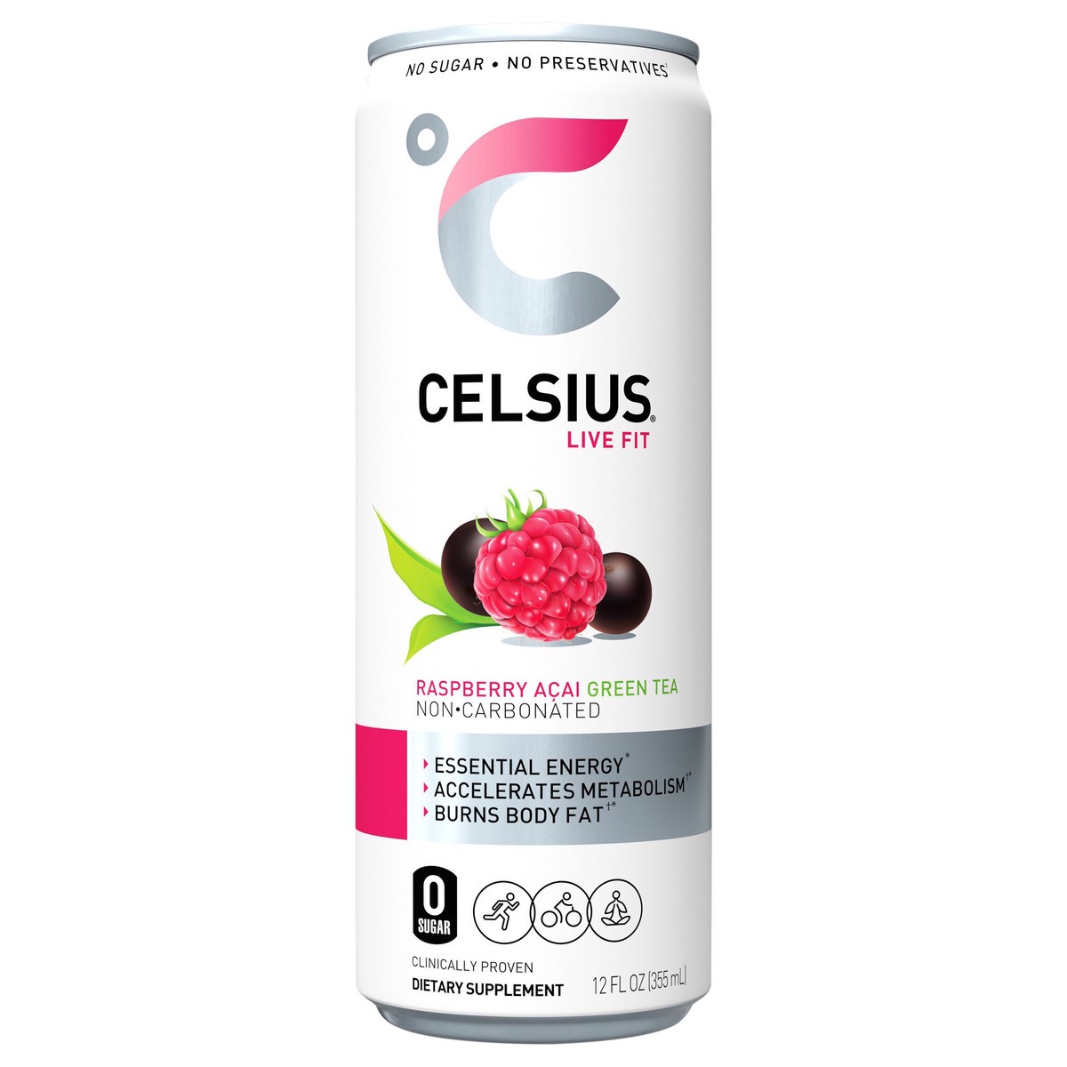 slide 1 of 6, CELSIUS Green Tea - 12 fl oz, 12 fl oz