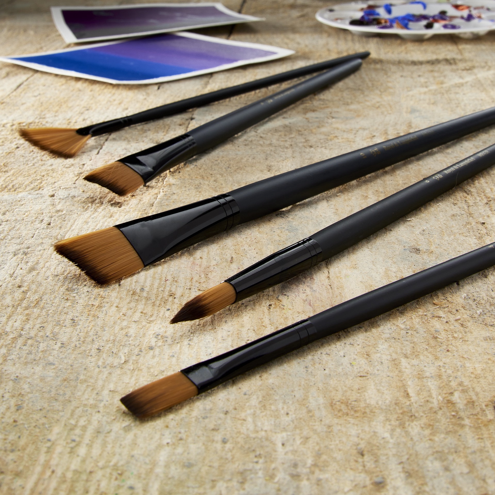 slide 3 of 3, Royal & Langnickel Essentials Brush Set, 1 ct