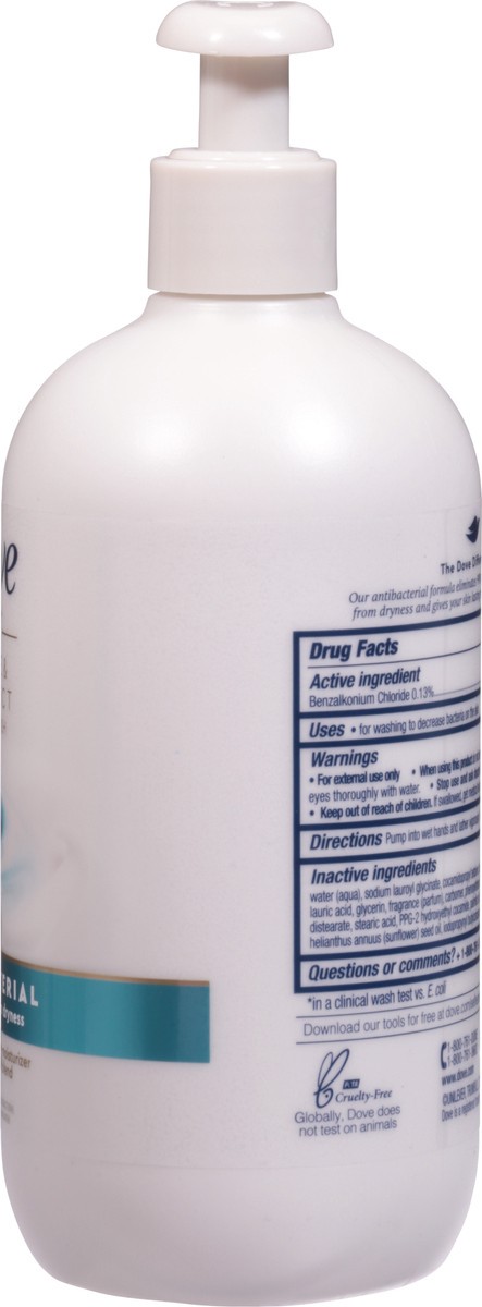 slide 8 of 9, Dove Care & Protect Hand Wash Antibacterial, 13.5oz, 13.5 fl oz