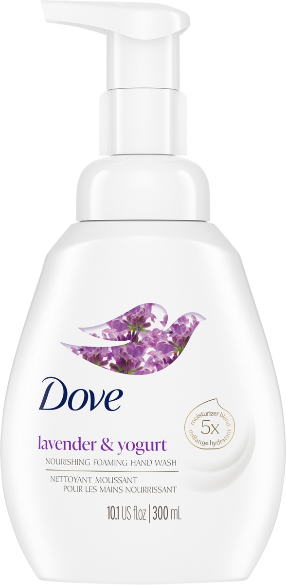 slide 2 of 3, Dove Nourishing Foaming Hand Wash Lavender and Yogurt, 10.1 oz, 10.1 oz