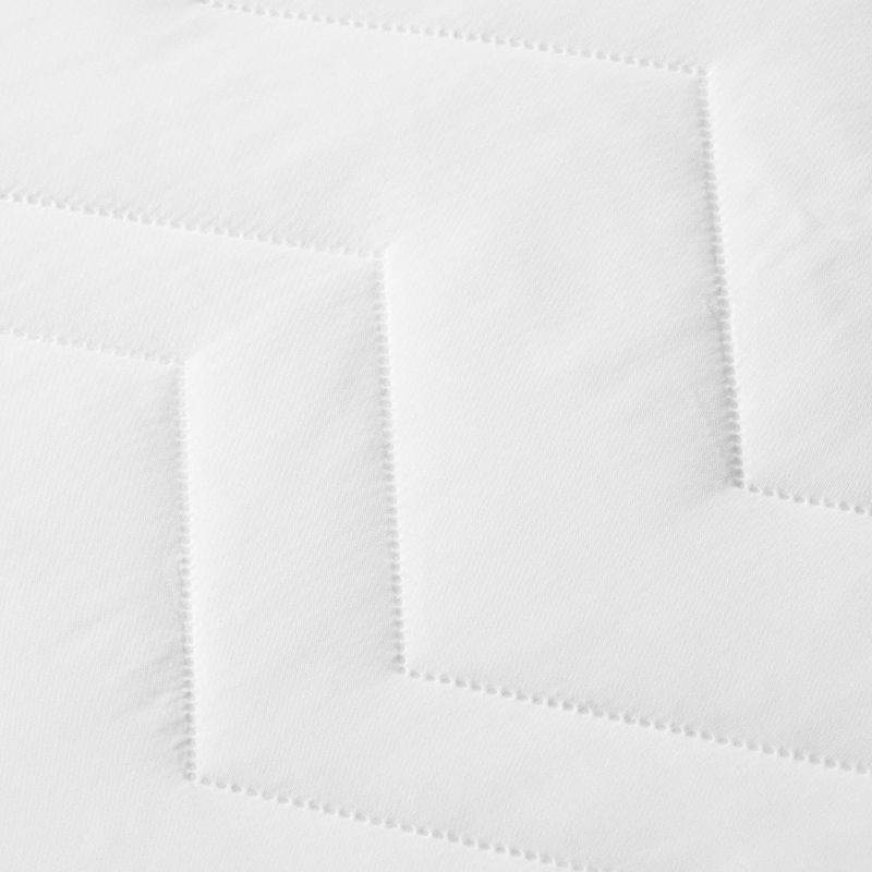 slide 2 of 3, King Machine Washable Quilted Mattress Pad - Room Essentials™, 1 ct