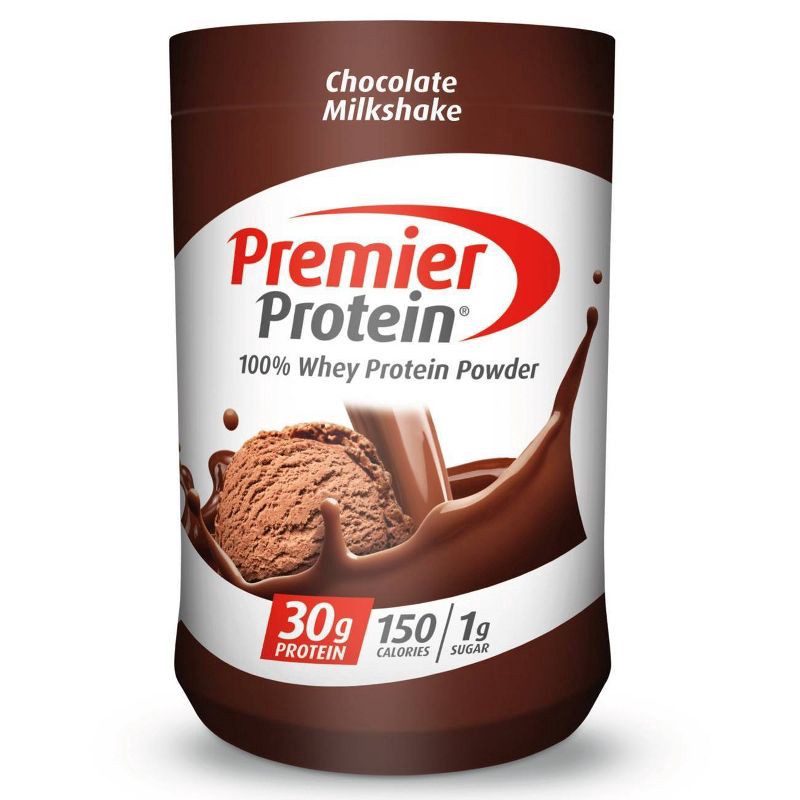 slide 2 of 7, Premier Protein 100% Whey Protein Powder - Chocolate Milkshake - 17 Serve, 1 ct