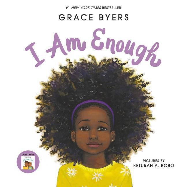slide 1 of 1, Harper Collins I Am Enough - by Grace Byers (Hardcover), 1 ct