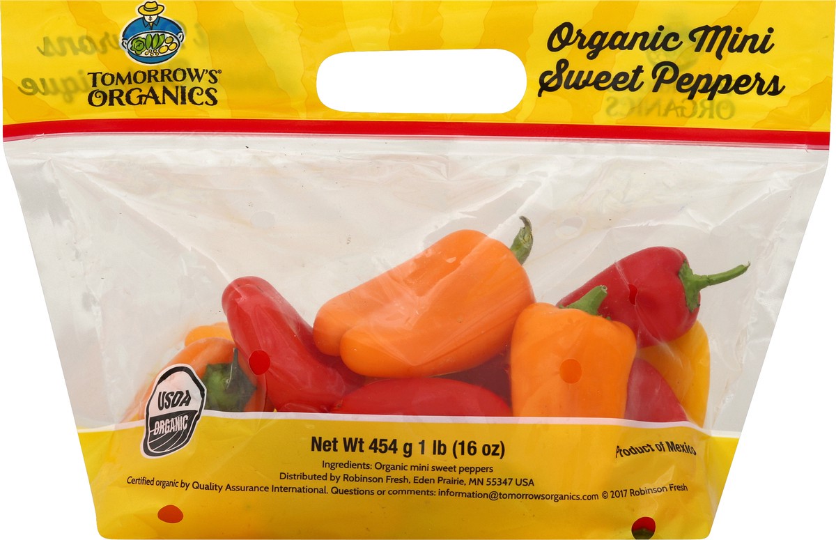 slide 5 of 6, Tomorrow's Organics Organic Sweet Pepper, 16 oz