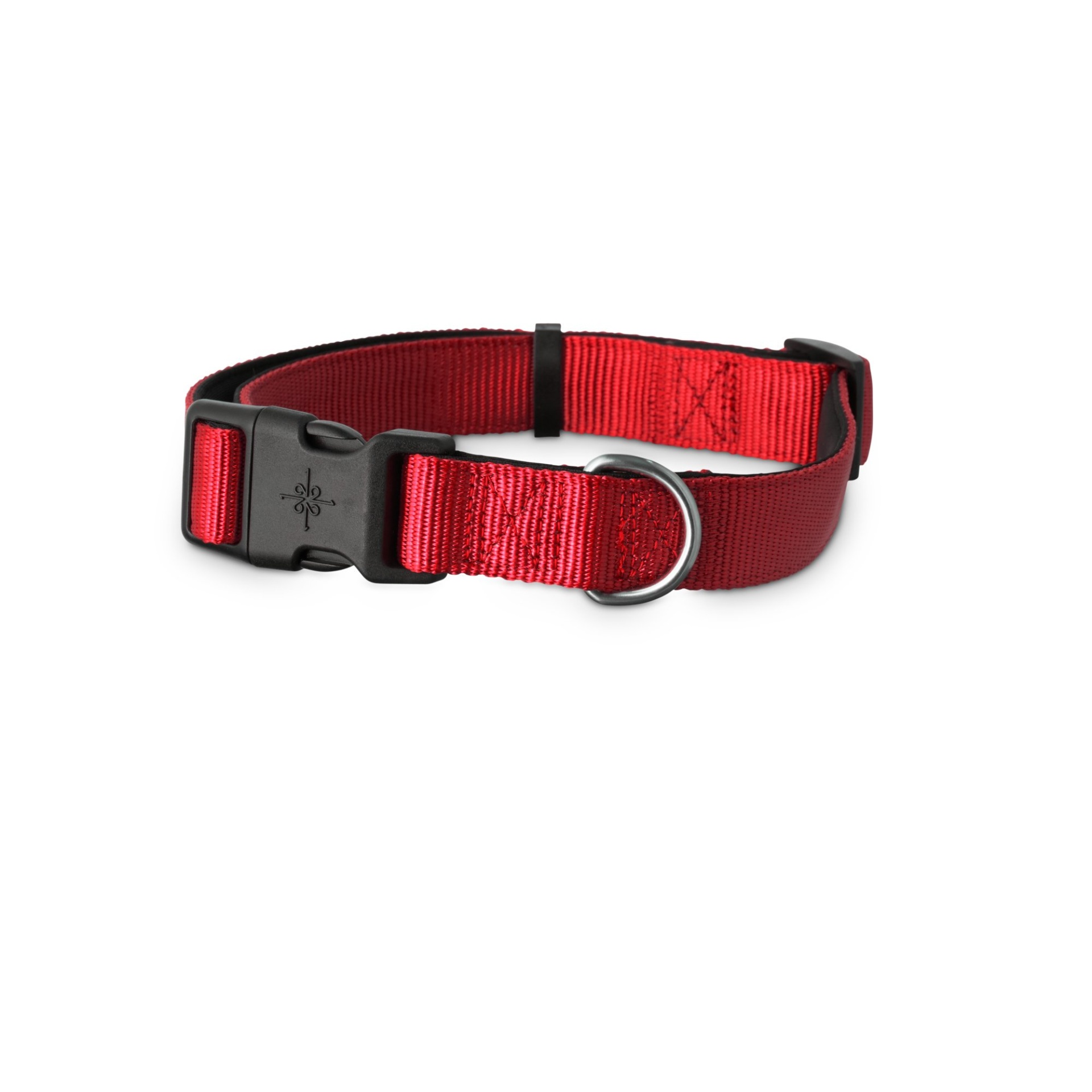 slide 1 of 1, Good2Go Red Neoprene Padded Dog Collar, MED