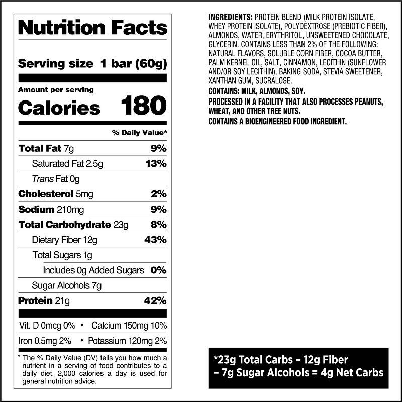 slide 7 of 7, Quest Nutrition 21g Protein Bar - S'mores - 12ct, 21 gram, 12 ct
