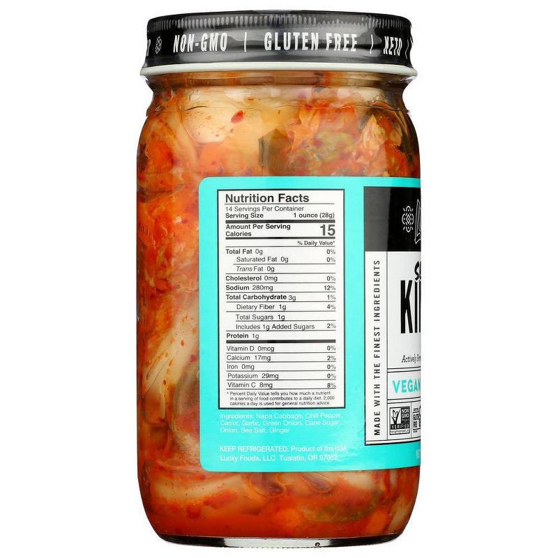 slide 2 of 6, Seoul Vegan Original Kimchi - 14oz, 14 oz