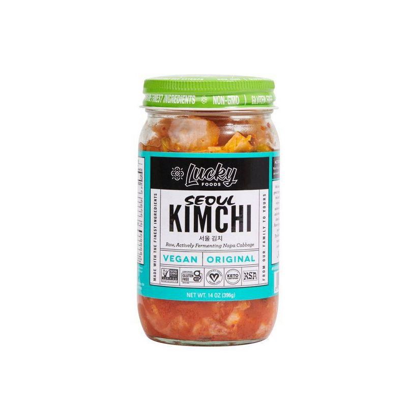 slide 1 of 6, Seoul Vegan Original Kimchi - 14oz, 14 oz