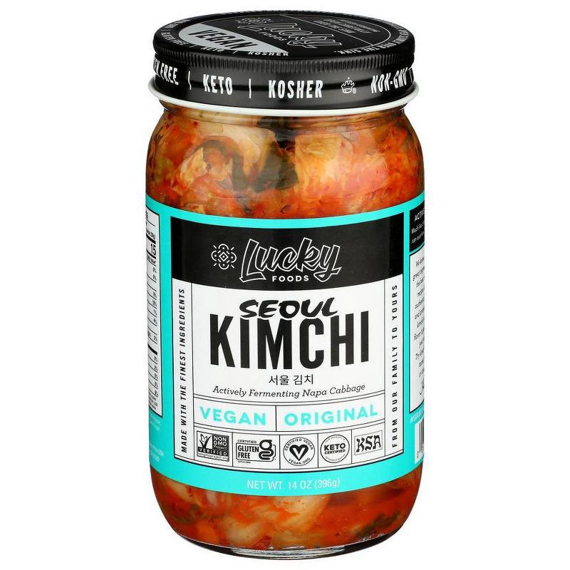 slide 1 of 6, Seoul Vegan Original Kimchi - 14oz, 14 oz