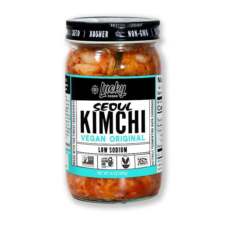 slide 1 of 6, Seoul Vegan Original Kimchi - 14oz, 14 oz
