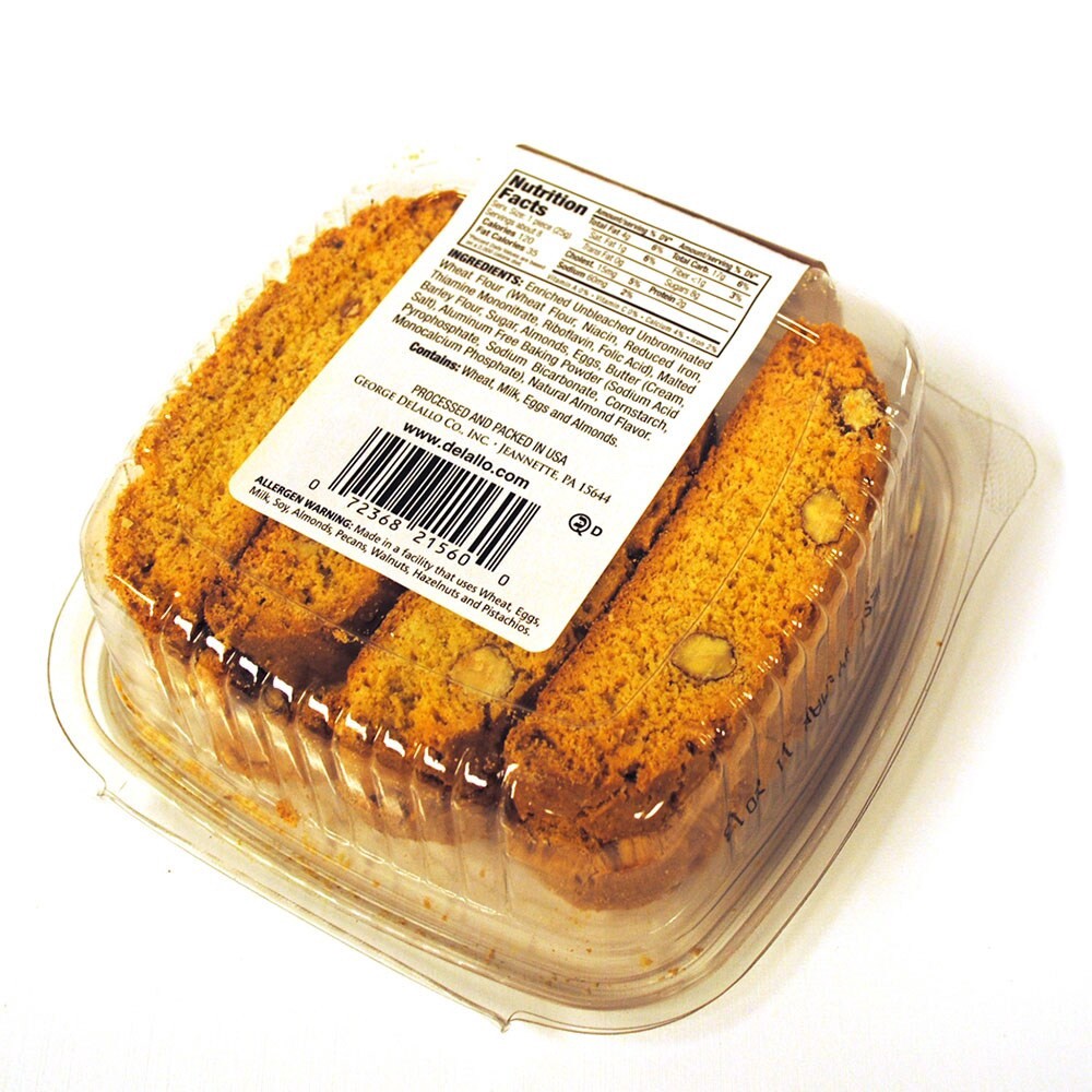 slide 3 of 4, DeLallo Almond Biscotti, 1 ct