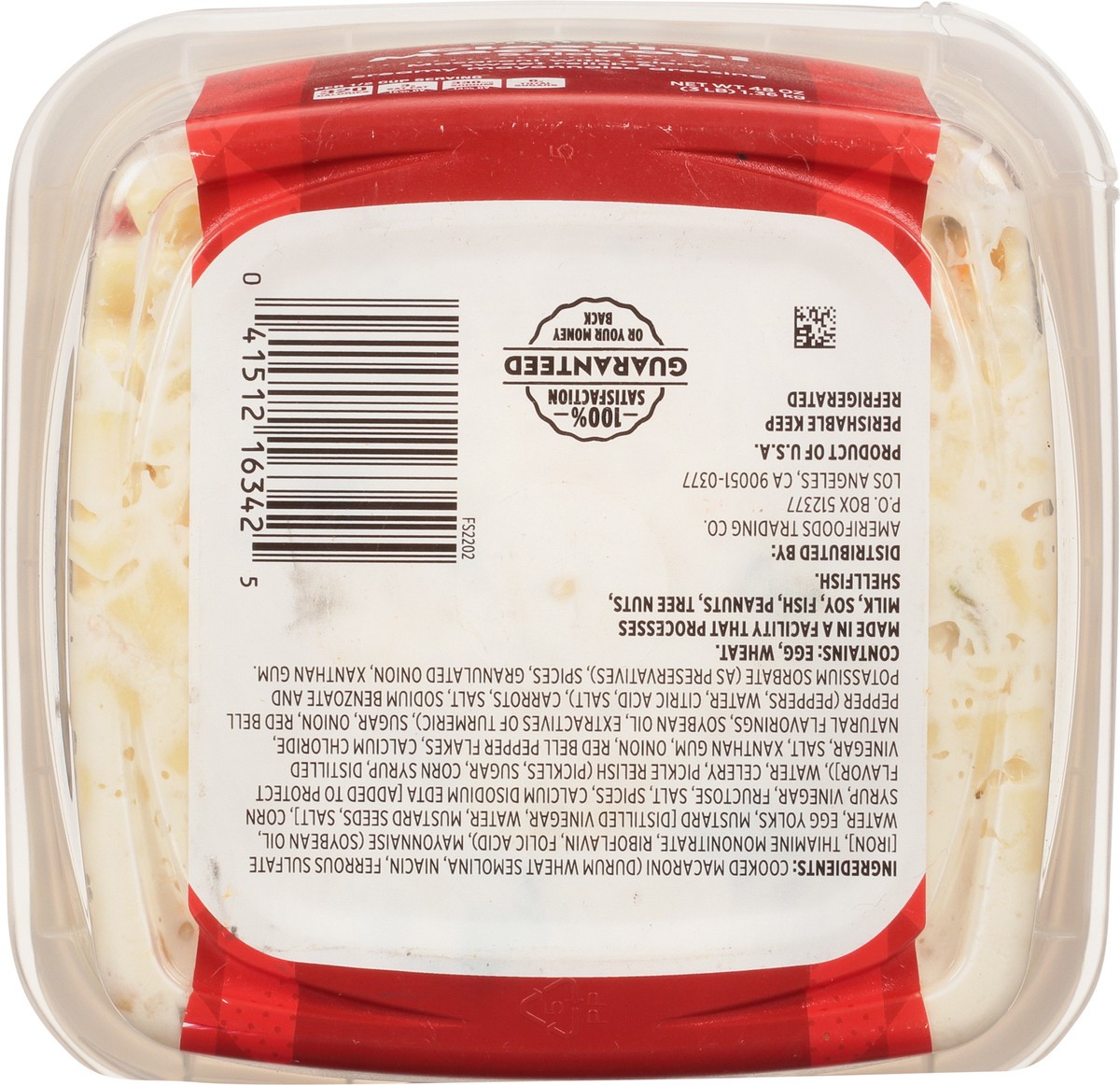 slide 6 of 14, First Street Macaroni Salad, 3 lb