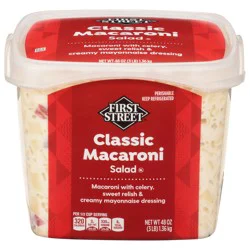 First Street Macaroni Salad