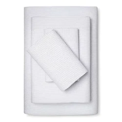 Twin/Twin XL Microfiber Sheet Set Nighttime Blue - Room Essentials™: Polyester, Peached, Elastic Fitted, OEKO-TEX Certified