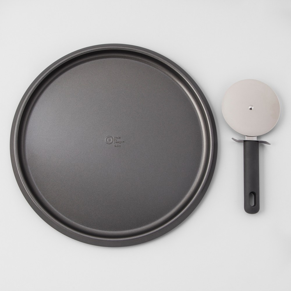 slide 3 of 3, Non-Stick Pizza Pan Carbon Steel - Made By Design, 1 ct