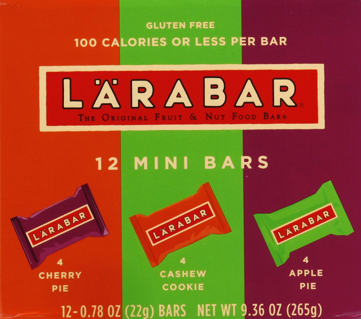 slide 2 of 5, LÄRABAR Mini Bars 12 ea, 12 ct