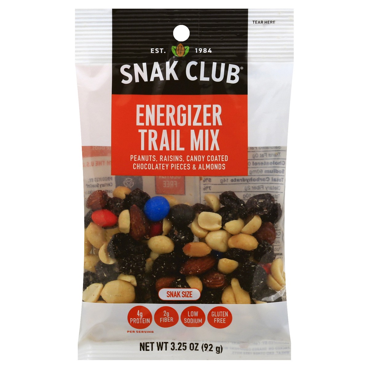 slide 2 of 3, SNAK CLUB Trail Mix 3.25 oz, 3.25 oz