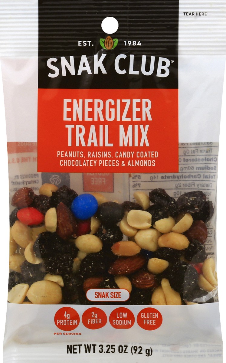 slide 1 of 3, SNAK CLUB Trail Mix 3.25 oz, 3.25 oz
