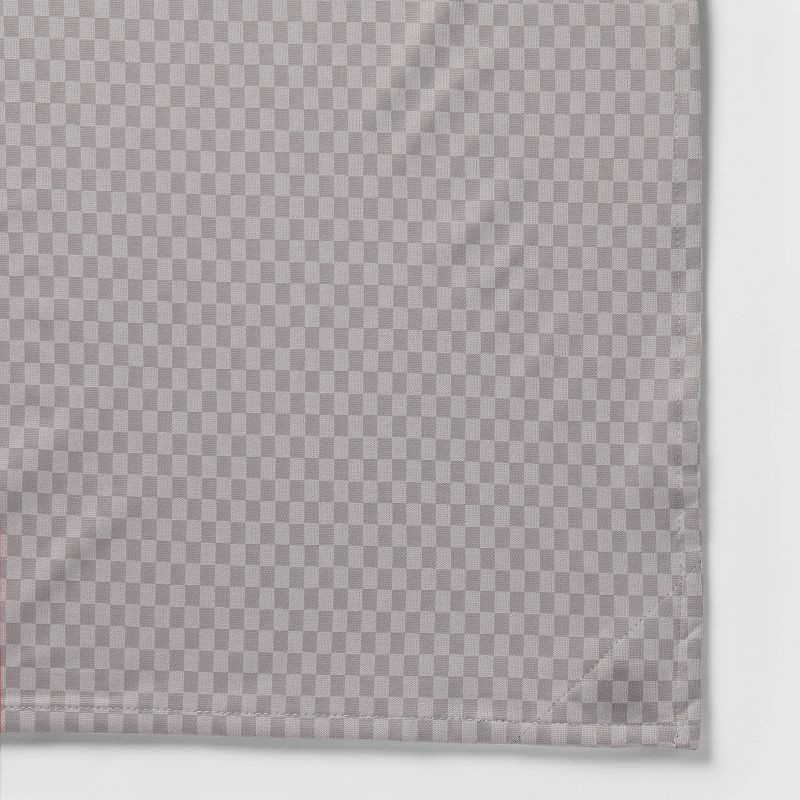 slide 4 of 4, Waterproof Fabric Heavy Weight Shower Liner Gray - Made By Design™, 1 ct