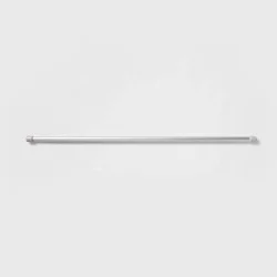 86" Rustproof Basic Tension Aluminum Shower Curtain Rod - Threshold™