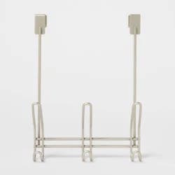 3 Over the Door Hook Satin - Threshold