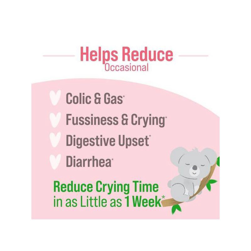 slide 5 of 8, Culturelle Baby Calm + Comfort Probiotic Drops for Colic Reduction for Babies and Infants - 0.29 fl oz, 0.29 fl oz