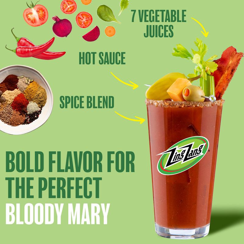 slide 2 of 9, Zing Zang Bloody Mary Mix 1.75L Bottle, 1.75 liter