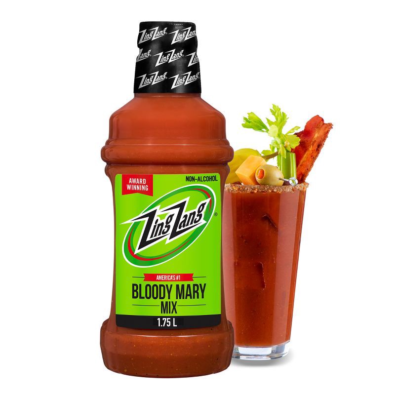 slide 9 of 9, Zing Zang Bloody Mary Mix 1.75L Bottle, 1.75 liter