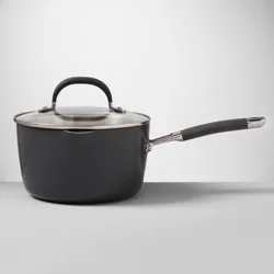 Ceramic Coated Aluminum Covered Saucepan 3qt - Made By Design