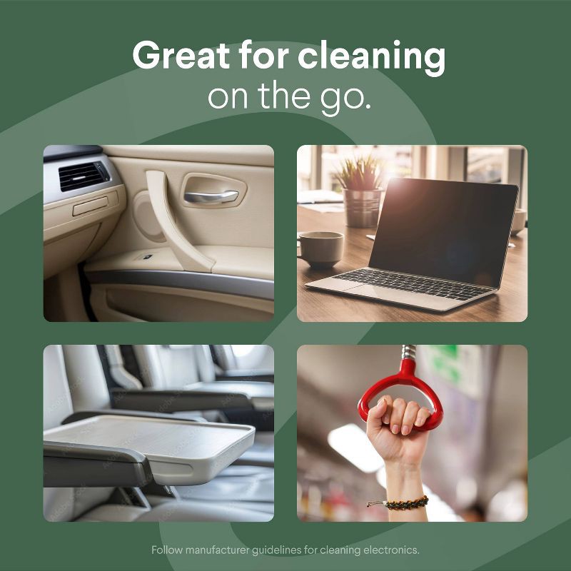 slide 10 of 17, Clorox Fresh Scent Disinfecting Wipes - 75ct, 75 ct