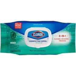 Clorox Fresh Scent Disinfecting Wipes - 75ct
