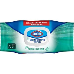 Clorox Fresh Scent Disinfecting Wipes - 75ct