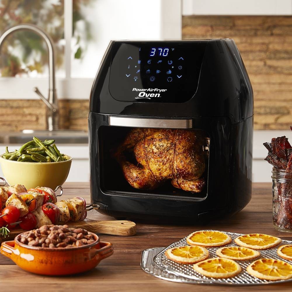 slide 2 of 3, Tristar Power Air Fryer Oven, 6 qt