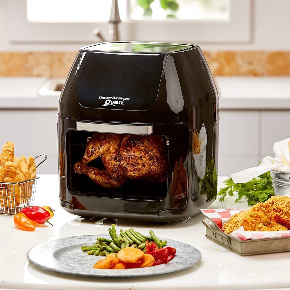 slide 3 of 3, Tristar Power Air Fryer Oven, 6 qt