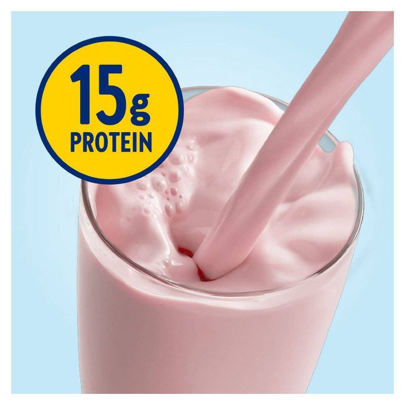 slide 5 of 9, Glucerna Hunger Smart Nutrition Shake - Classic Strawberry - 6ct/60 fl oz, 6 ct, 60 fl oz