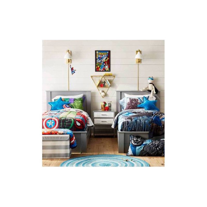 slide 2 of 4, Marvel Avengers Twin 3pc Kids' Sheet Set, 3 ct