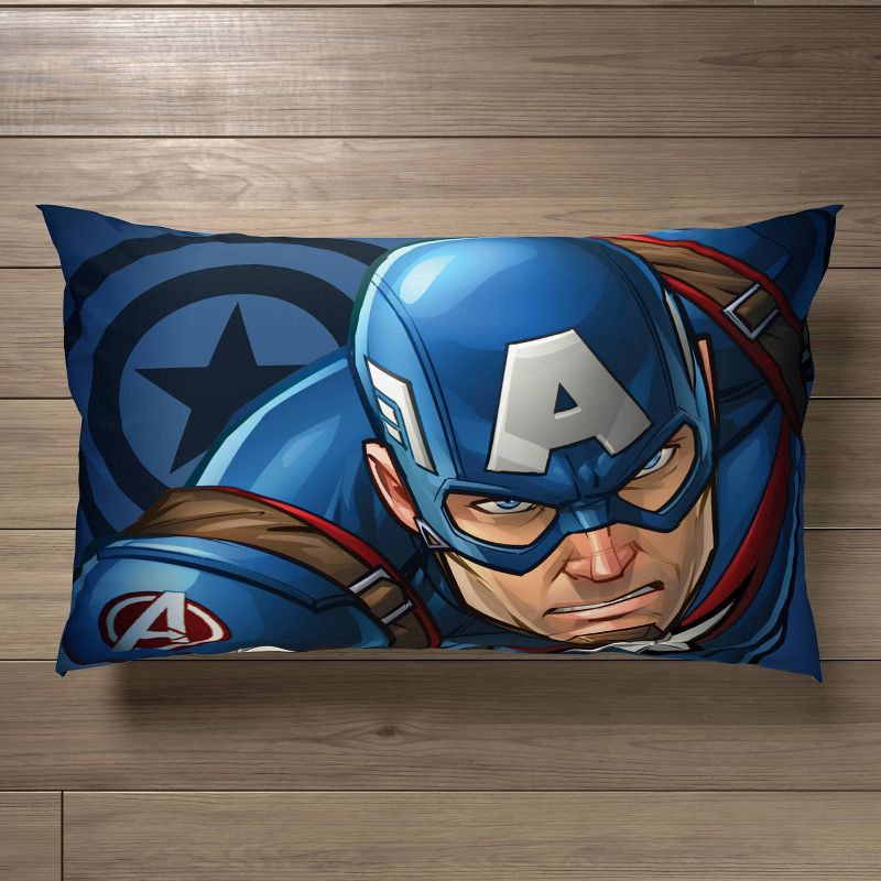 slide 2 of 3, Marvel Avengers Standard Reversible Kids' Pillowcase, 1 ct