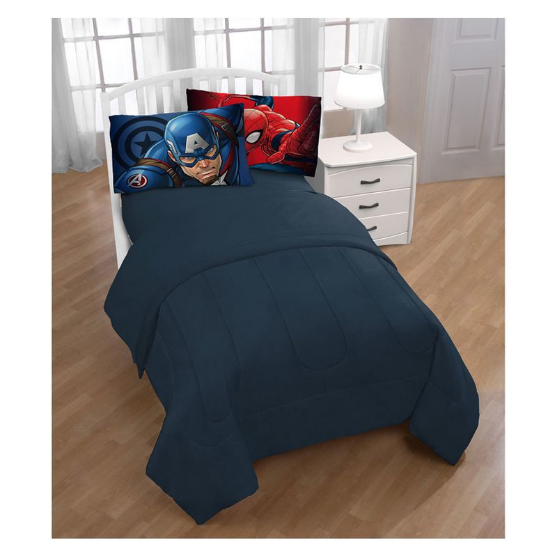 slide 1 of 3, Marvel Avengers Standard Reversible Kids' Pillowcase, 1 ct