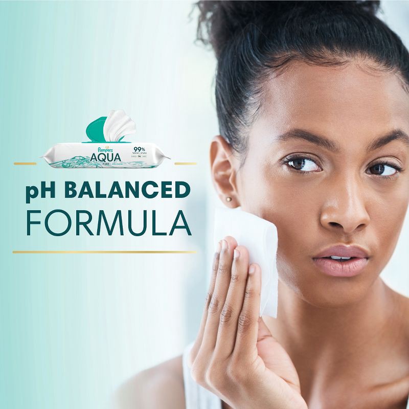 slide 8 of 16, Pampers Aqua Pure Sensitive Baby Wipes - 336ct, 336 ct