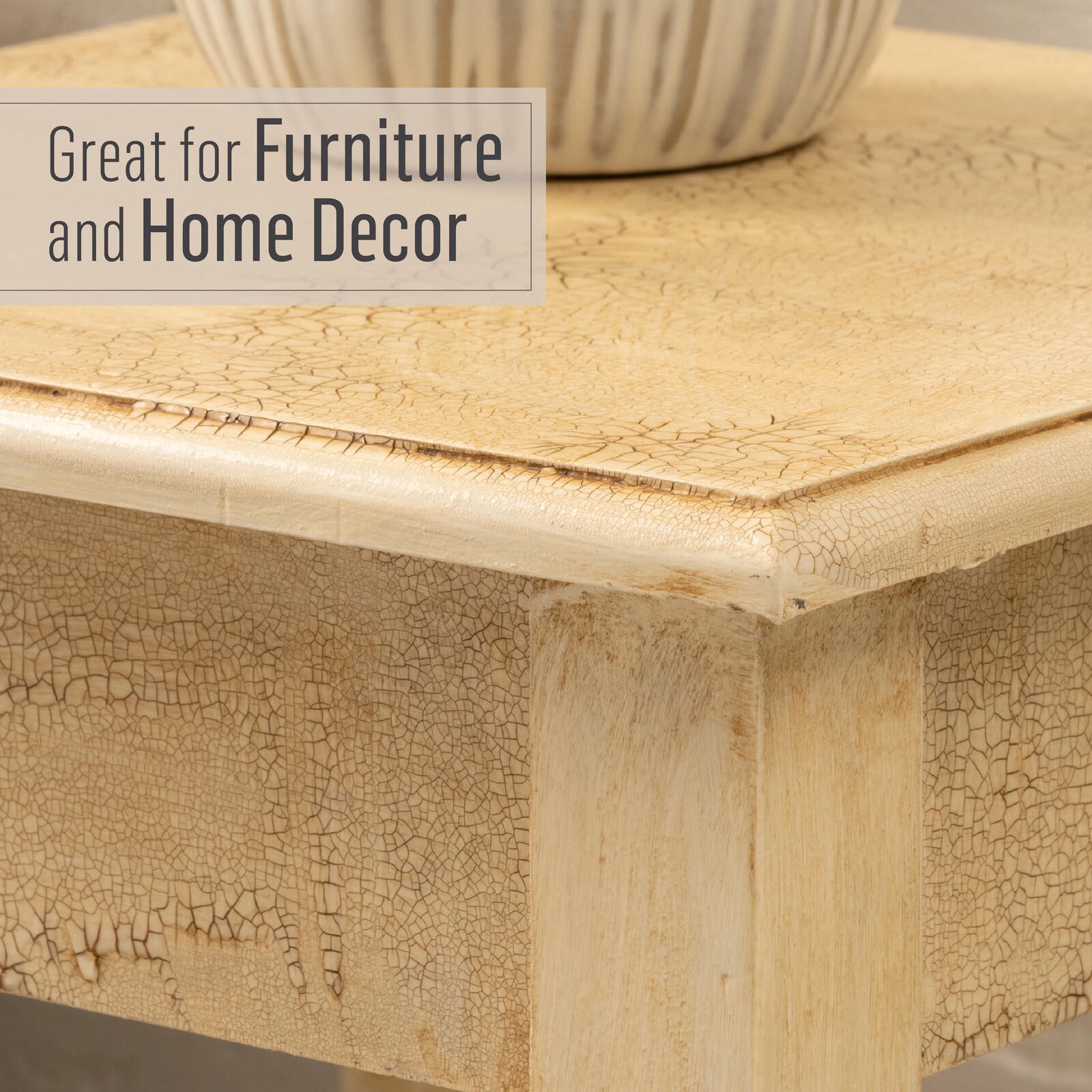 slide 6 of 8, Folkart Fine Crackle Medium, 8 fl oz