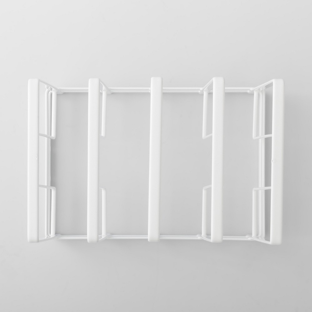 slide 3 of 4, Kitchen Cabinet Pan Organizer White - Made By Design, 1 ct