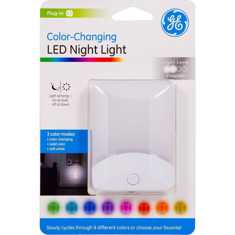 slide 4 of 8, General Electric GE ColorChanging LED Night Light, 1 ct