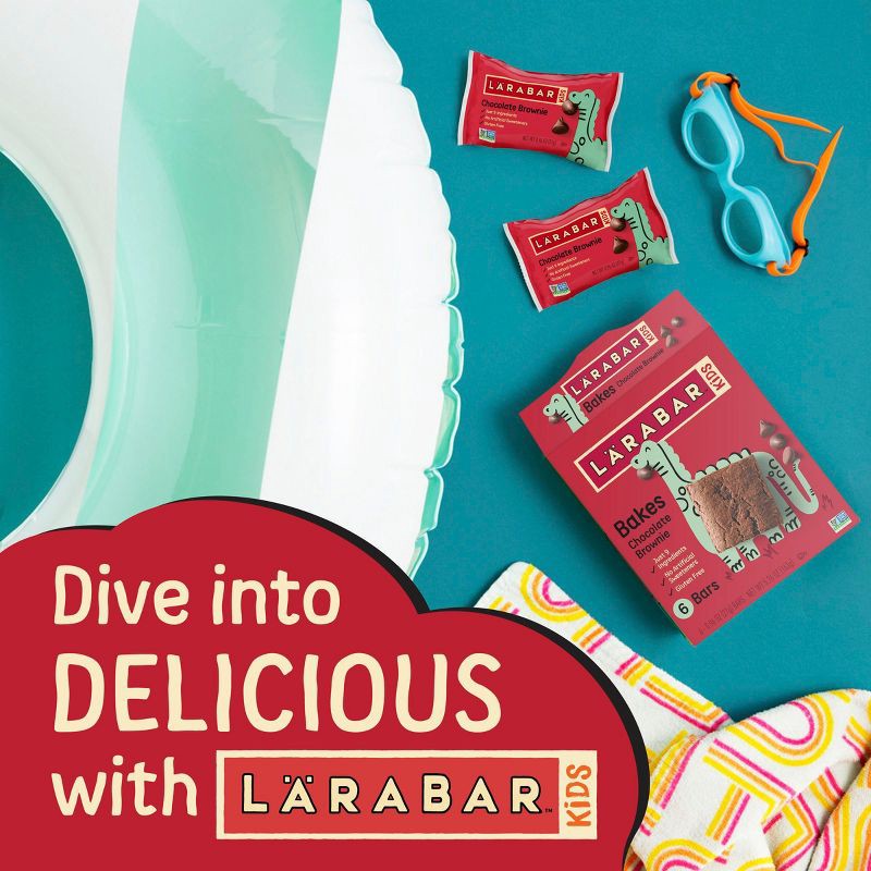 slide 8 of 9, Larabar Kid Chocolate Brownies 6ct / .96oz, 6 ct, .96 oz