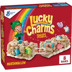 Lucky Charms Marshmallow Flavored Bars - 8ct