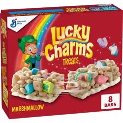 Lucky Charms Marshmallow Flavored Bars - 8ct