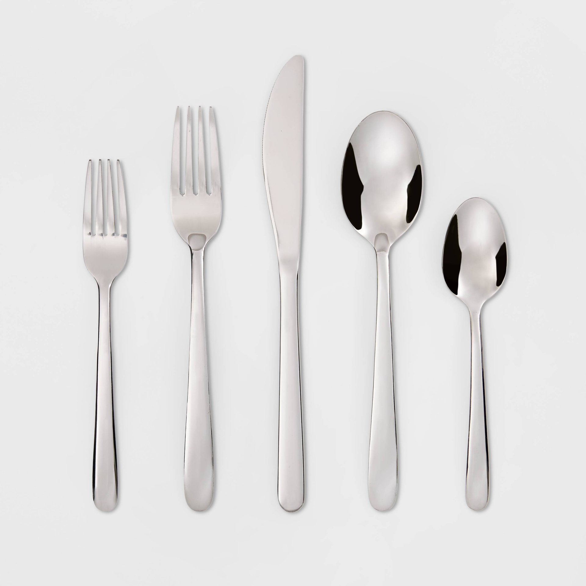 slide 1 of 7, Stainless Steel 20pc Silverware Set - Made By Design, 20 ct