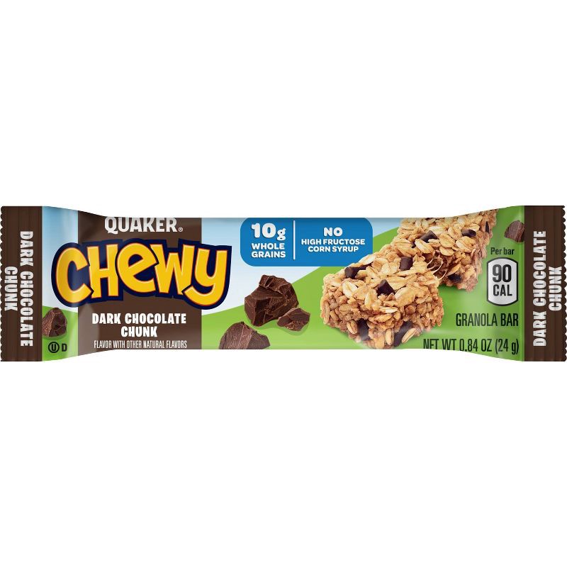 slide 6 of 9, Quaker Chewy 3 Flavor Variety Pack Granola Bars - 15.2oz/18ct, 15.2 oz, 18 ct